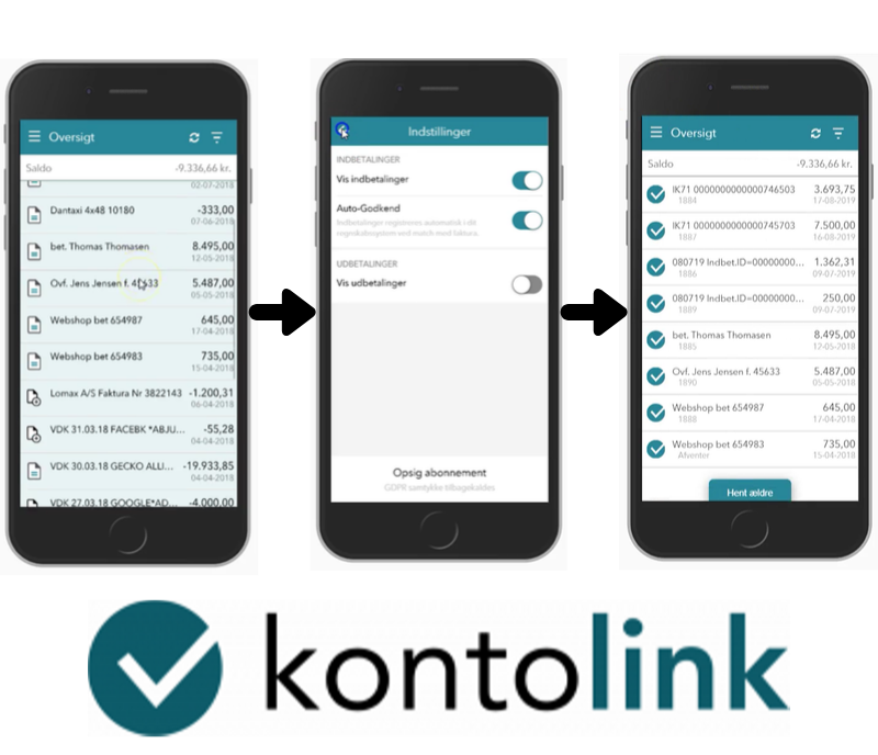 Read more about the article Ny funktion: Kontolink indbetalingsregistrering