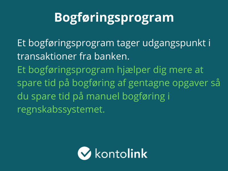 bogføringsprogram